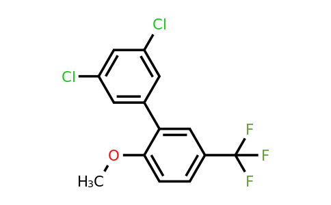 1361687-93-5 | 3,5-Dichloro-2'-methoxy-5'-trifluoromethyl-biphenyl