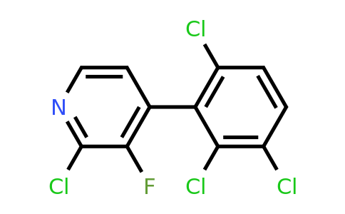 1361687-94-6 | 2-Chloro-3-fluoro-4-(2,3,6-trichlorophenyl)pyridine