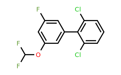 1361688-95-0 | 2,6-Dichloro-5'-difluoromethoxy-3'-fluoro-biphenyl