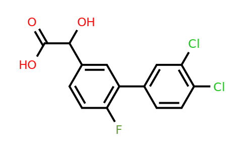 1361689-49-7 | Hydroxy-(3',4'-dichloro-6-fluoro-biphenyl-3-yl)-acetic acid