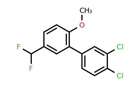 5'-Difluoromethyl-3,4-dichloro-2'-methoxy-biphenyl