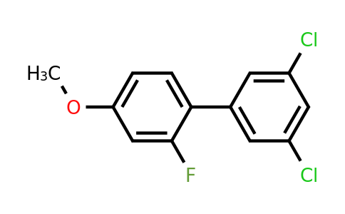 1361690-84-7 | 3,5-Dichloro-2'-fluoro-4'-methoxy-biphenyl