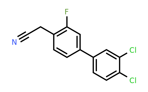 1361691-03-3 | (3',4'-Dichloro-3-fluoro-biphenyl-4-yl)-acetonitrile