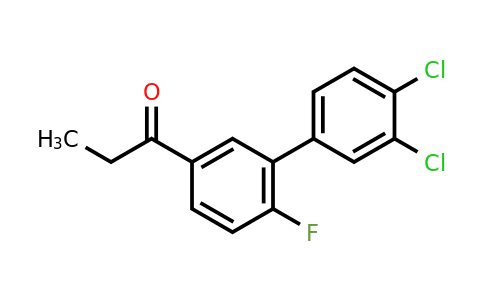 1361691-44-2 | 1-(3',4'-Dichloro-6-fluoro-biphenyl-3-yl)-propan-1-one