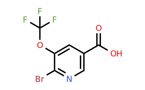 2-Bromo-3-(trifluoromethoxy)pyridine-5-carboxylic acid