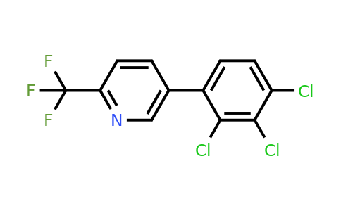 1361693-37-9 | 5-(2,3,4-Trichlorophenyl)-2-(trifluoromethyl)pyridine