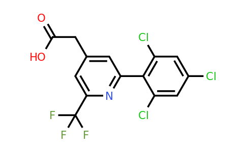 1361693-46-0 | 2-(2,4,6-Trichlorophenyl)-6-(trifluoromethyl)pyridine-4-acetic acid