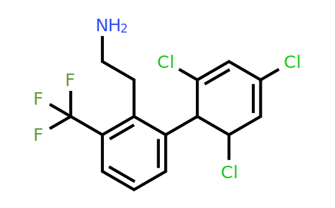 1361697-68-8 | 2-[2-(2,4,6-Trichlorocyclohexa-2,4-dienyl)-6-trifluoromethyl-phenyl]-ethylamine