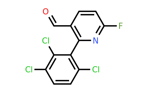 1361698-91-0 | 6-Fluoro-2-(2,3,6-trichlorophenyl)nicotinaldehyde