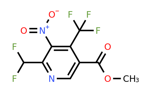 1361704-00-8 | Methyl 2-(difluoromethyl)-3-nitro-4-(trifluoromethyl)pyridine-5-carboxylate
