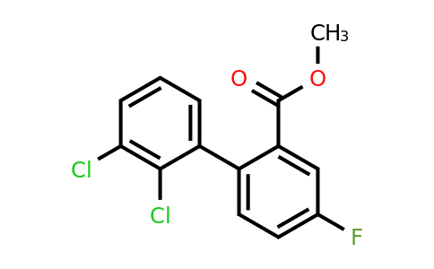 1361709-21-8 | 2',3'-Dichloro-4-fluoro-biphenyl-2-carboxylic acid methyl ester
