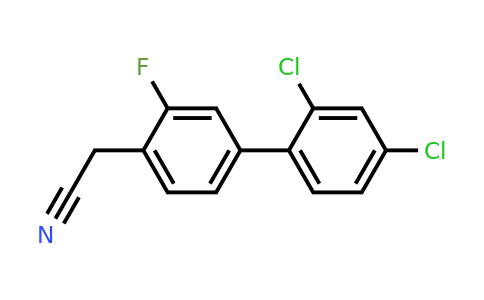 1361710-03-3 | (2',4'-Dichloro-3-fluoro-biphenyl-4-yl)-acetonitrile