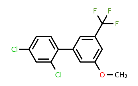 1361710-33-9 | 2,4-Dichloro-5'-methoxy-3'-trifluoromethyl-biphenyl