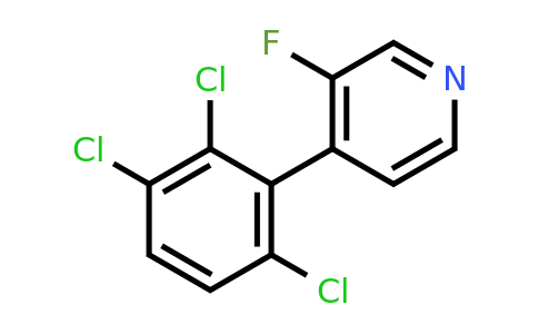1361710-70-4 | 3-Fluoro-4-(2,3,6-trichlorophenyl)pyridine