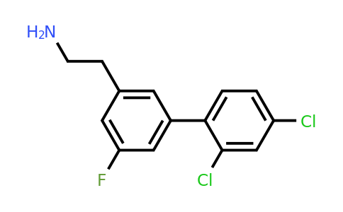 1361711-82-1 | 2-(2',4'-Dichloro-5-fluoro-biphenyl-3-yl)-ethylamine
