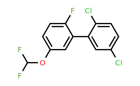 1361713-71-4 | 2,5-Dichloro-5'-difluoromethoxy-2'-fluoro-biphenyl