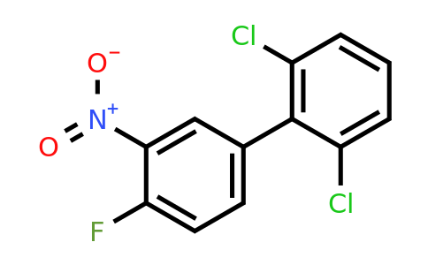 1361714-57-9 | 2,6-Dichloro-4'-fluoro-3'-nitro-biphenyl