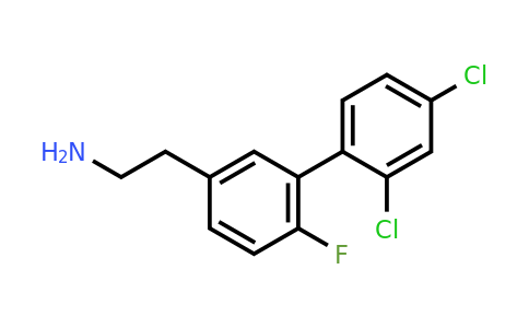 1361715-92-5 | 2-(2',4'-Dichloro-6-fluoro-biphenyl-3-yl)-ethylamine