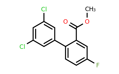 1361716-51-9 | 3',5'-Dichloro-4-fluoro-biphenyl-2-carboxylic acid methyl ester