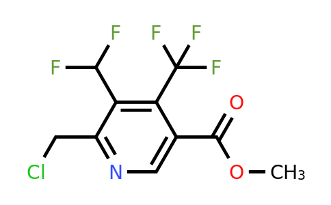 1361716-65-5 | Methyl 2-(chloromethyl)-3-(difluoromethyl)-4-(trifluoromethyl)pyridine-5-carboxylate