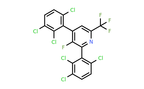 1361717-09-0 | 2,4-Bis(2,3,6-trichlorophenyl)-3-fluoro-6-(trifluoromethyl)pyridine