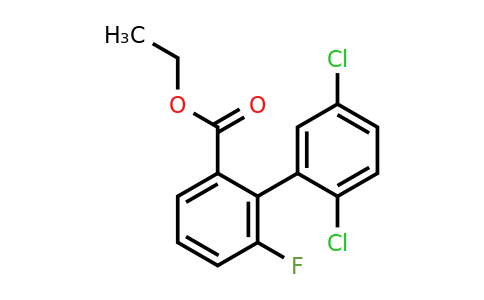 1361717-31-8 | 2',5'-Dichloro-6-fluoro-biphenyl-2-carboxylic acid ethyl ester