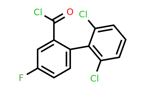 1361718-15-1 | 2',6'-Dichloro-4-fluoro-biphenyl-2-carbonyl chloride