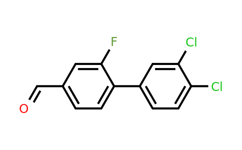 1361720-12-8 | 3',4'-Dichloro-2-fluoro-biphenyl-4-carboxaldehyde