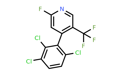 1361721-22-3 | 2-Fluoro-4-(2,3,6-trichlorophenyl)-5-(trifluoromethyl)pyridine