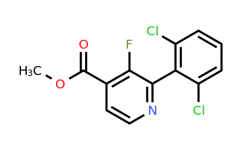 Methyl 2-(2,6-dichlorophenyl)-3-fluoroisonicotinate