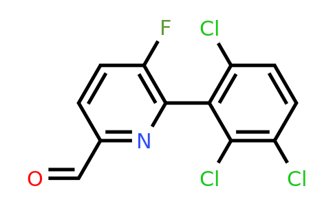 1361724-00-6 | 5-Fluoro-6-(2,3,6-trichlorophenyl)picolinaldehyde