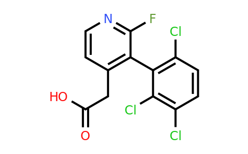 1361724-11-9 | 2-Fluoro-3-(2,3,6-trichlorophenyl)pyridine-4-acetic acid