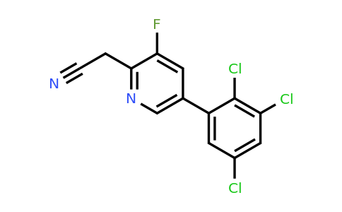 1361724-19-7 | 3-Fluoro-5-(2,3,5-trichlorophenyl)pyridine-2-acetonitrile