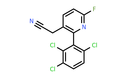 1361724-21-1 | 6-Fluoro-2-(2,3,6-trichlorophenyl)pyridine-3-acetonitrile