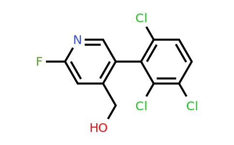 1361724-22-2 | 2-Fluoro-5-(2,3,6-trichlorophenyl)pyridine-4-methanol
