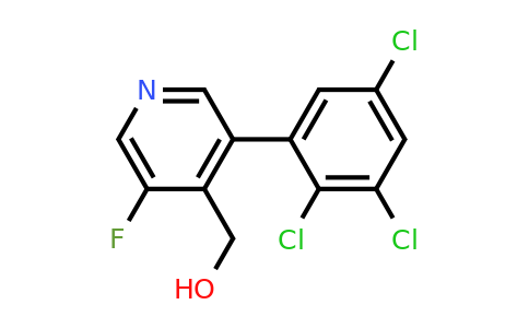 1361724-24-4 | 3-Fluoro-5-(2,3,5-trichlorophenyl)pyridine-4-methanol