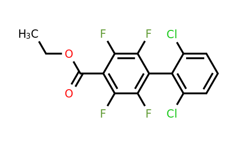 1361724-70-0 | 2',6'-Dichloro-2,3,5,6-tetrafluoro-biphenyl-4-carboxylic acid ethyl ester