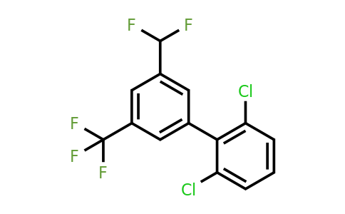 2,6-Dichloro-5'-difluoromethyl-3'-trifluoromethyl-biphenyl