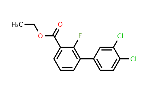 1361725-78-1 | 3',4'-Dichloro-2-fluoro-biphenyl-3-carboxylic acid ethyl ester