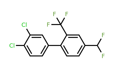1361725-87-2 | 3,4-Dichloro-4'-difluoromethyl-2'-trifluoromethyl-biphenyl