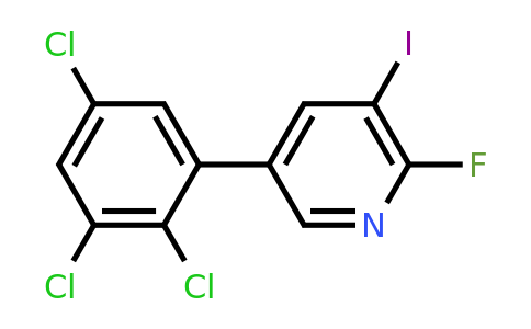 1361726-01-3 | 2-Fluoro-3-iodo-5-(2,3,5-trichlorophenyl)pyridine