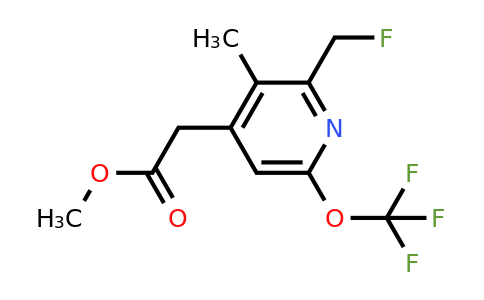 1361729-07-8 | Methyl 2-(fluoromethyl)-3-methyl-6-(trifluoromethoxy)pyridine-4-acetate