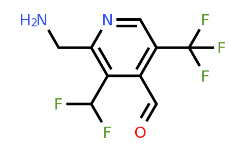 1361733-25-6 | 2-(Aminomethyl)-3-(difluoromethyl)-5-(trifluoromethyl)pyridine-4-carboxaldehyde
