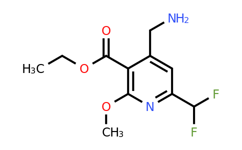 1361733-28-9 | Ethyl 4-(aminomethyl)-6-(difluoromethyl)-2-methoxypyridine-3-carboxylate