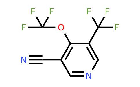 3-Cyano-4-(trifluoromethoxy)-5-(trifluoromethyl)pyridine