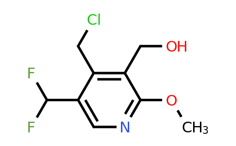 4-(Chloromethyl)-5-(difluoromethyl)-2-methoxypyridine-3-methanol