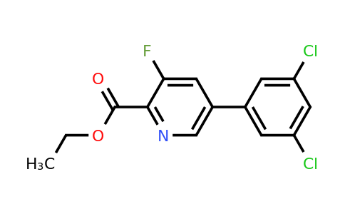Ethyl 5-(3,5-dichlorophenyl)-3-fluoropicolinate