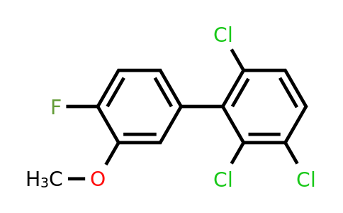 1361741-95-8 | 4'-Fluoro-3'-methoxy-2,3,6-trichlorobiphenyl