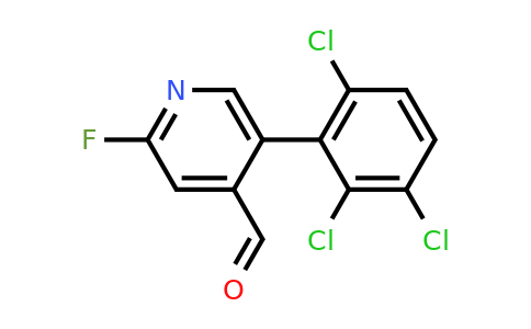 1361743-10-3 | 2-Fluoro-5-(2,3,6-trichlorophenyl)isonicotinaldehyde