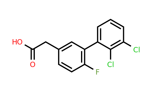 1361743-86-3 | (2',3'-Dichloro-6-fluoro-biphenyl-3-yl)-acetic acid